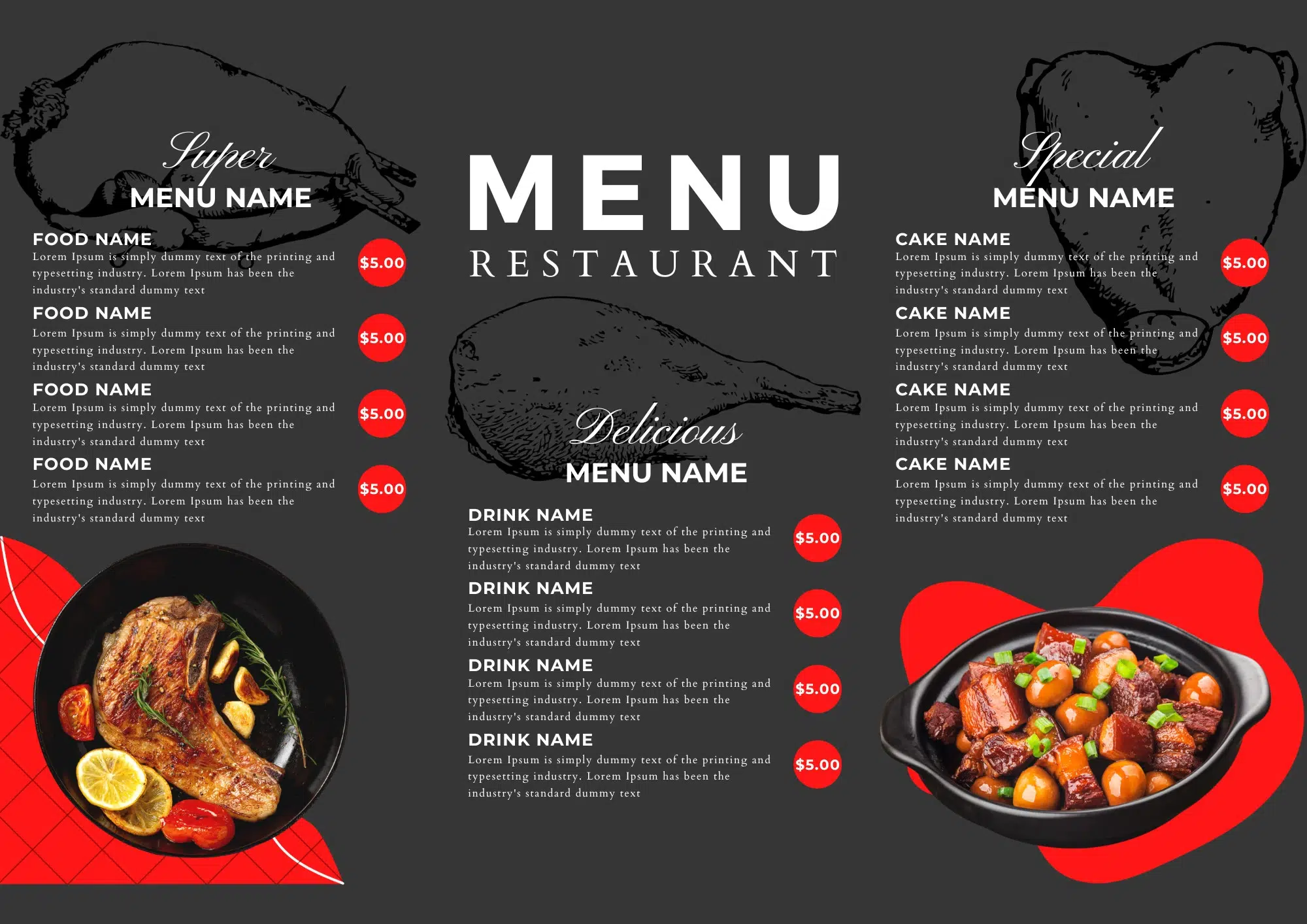 Menu-printing